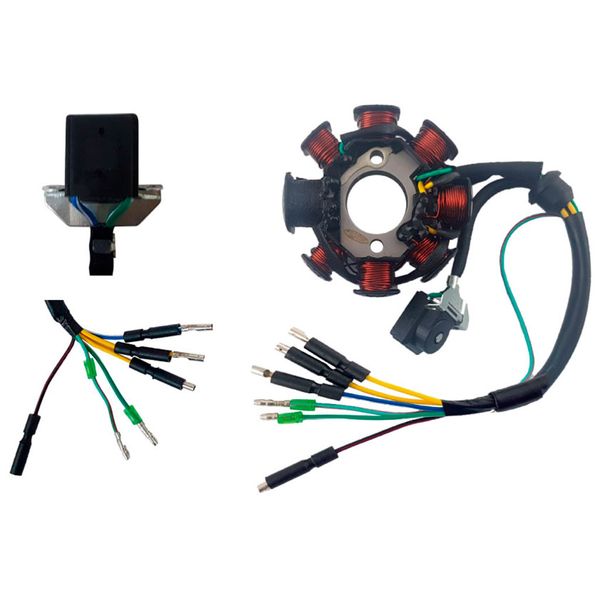 BOBINA CORONILLA 8 MODULOS 2 HUECOS (6 PIN) (PULSER 2 CABLES) SKR200S(2012)