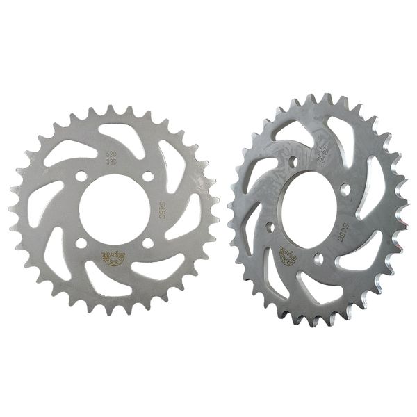 CATALINA 520H 33T 4 HUECOS ØINT. 58MM GRIS  GN125(2012)