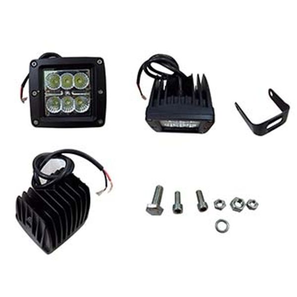 PROYECTOR LED / NEBLINERO TIPO CAJA 18 W / 1260LM / 6000K (10 – 30 VDC) LED-09