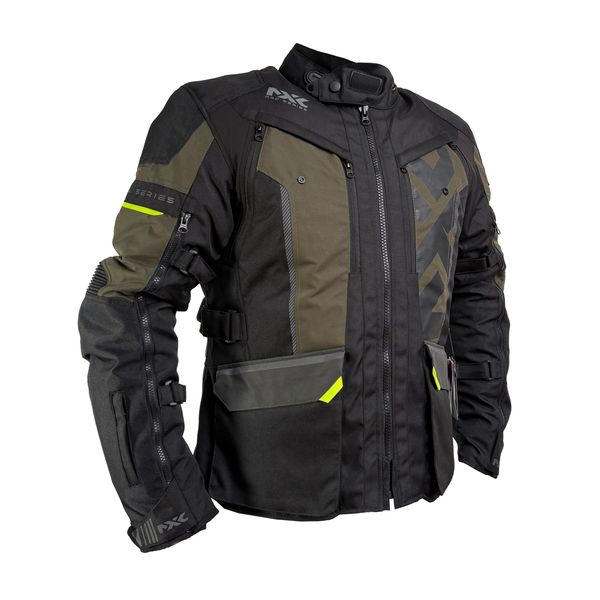  CHAQUETAS MXL DELTA "M" NEGRO VERDE OLIVA AMARILLO