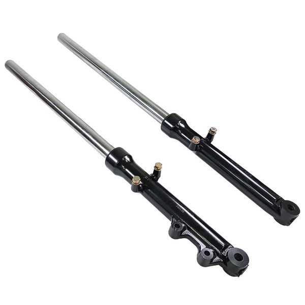 BARRA TELESCOPICA I/D NEGRO DISCO LT:790mm ØT:31mm ØE:12.3mm FX200(2017)