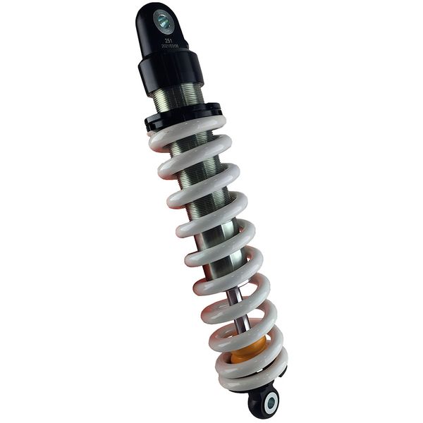 AMORTIGUADOR CENTRAL NEGRO RESORTE BLANCO LT395 LE360 FX250AK47(2019)