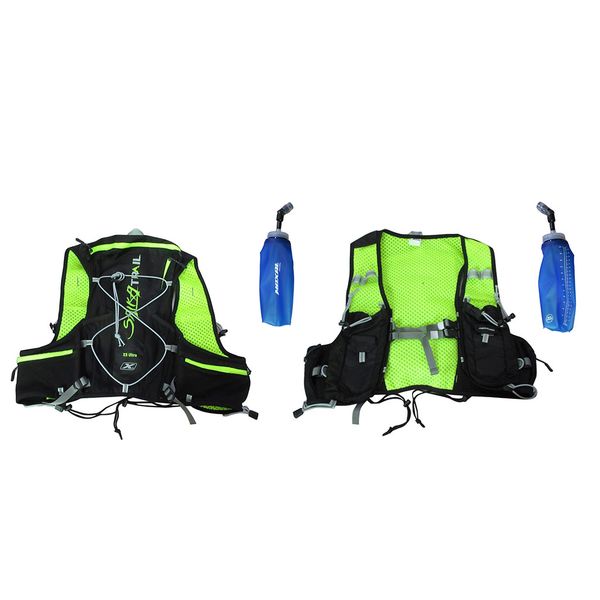 MOCHILA TRAIL S/M (INCLUYE 2 BIDONES FLEXIBLES 600ML) MM-13