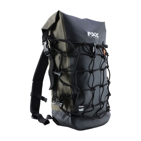  MALETA MOTOCICLETA MOXAL PRO XPLORER MP30 VERDE OLIVA NEGRO