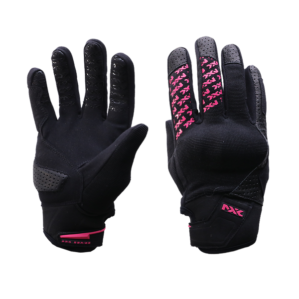  GUANTES MXL VALLEY "M" NEGRO ROSADO