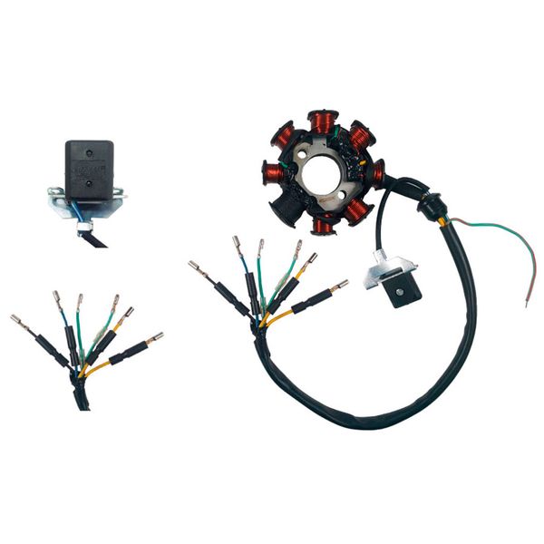 BOBINA CORONILLA 8 MODULOS 2 HUECOS (6 PIN) (PULSER 1 CABLE) TRAXX TX150GY2