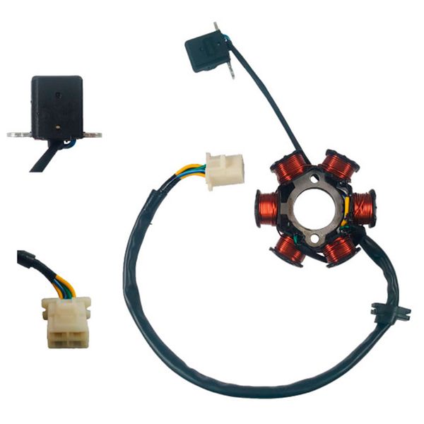 BOBINA CORONILLA 6 MODULOS 2 HUECOS (4 PIN) (PULSER 1 CABLE) XY12530A(2016)