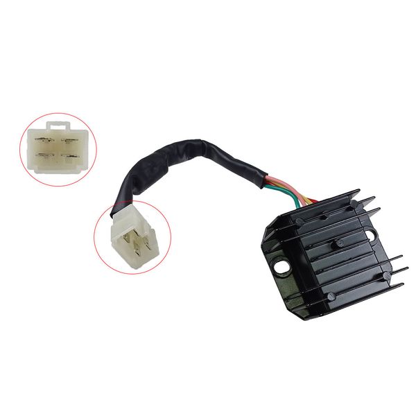 RECTIFICADOR DE CORRIENTE AC/DC 4 PINES (CABLE/CONDENSADOR) GY200