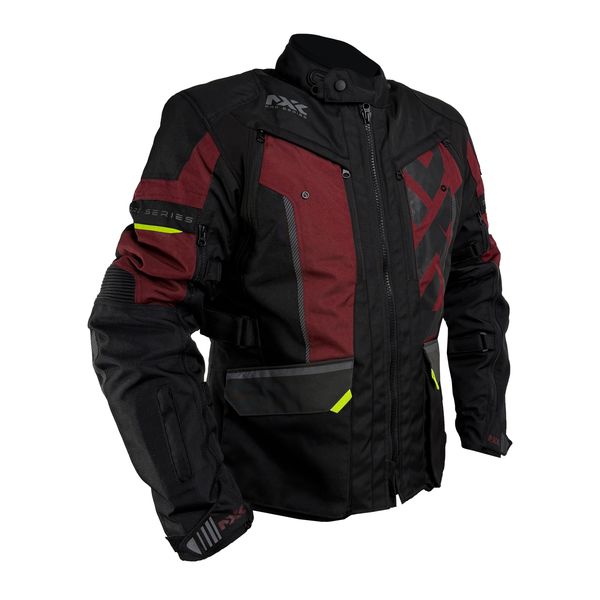  CHAQUETAS MXL DELTA "L" NEGRO GRANATE AMARILLO