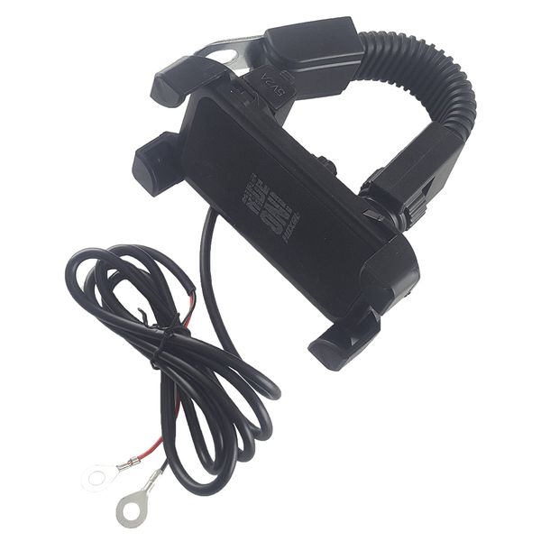 SOPORTE PARA TELEFONO CELULAR CON CARGADOR USB SC-03