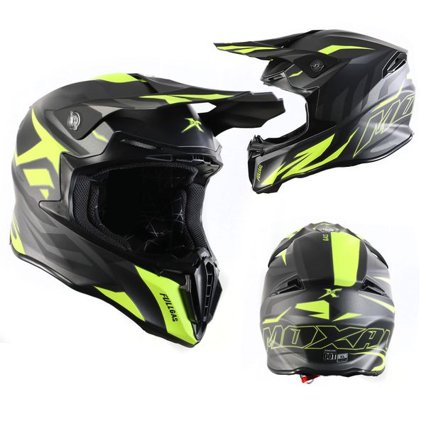 CROSS DERBY FULLGAS "S" GRIS NEGRO AMARILLO NEON MATE
