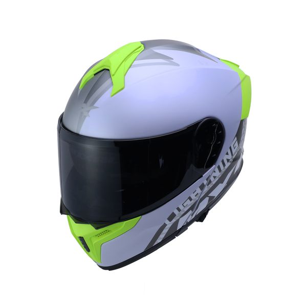 ABATIBLE VR-207 LIGHTNING  "L" PLATEADO VERDE  MATE