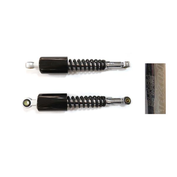 AMORTIGUADOR POSTERIOR I-D CROMADO RESORTE NEGRO LT:365 LE:334 150S(2023)