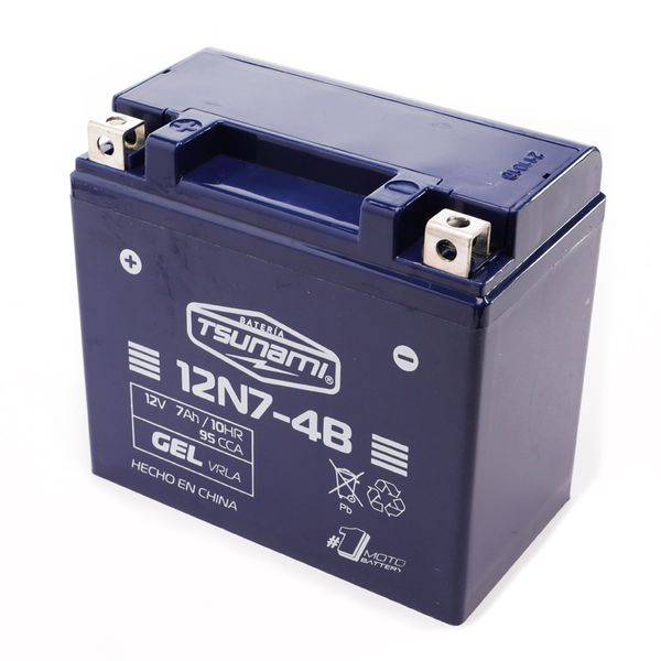 BAT 12V-7AH (+ -) (L135-A76-H123) 12N7-4B (GEL)