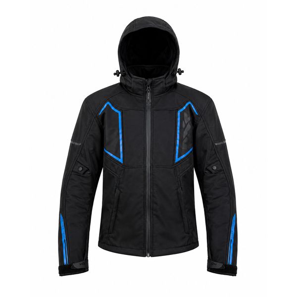  CHAQUETAS MXL OZARK "L" NEGRO AZUL