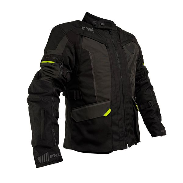  CHAQUETAS MXL DELTA "XL" NEGRO GRIS AMARILLO
