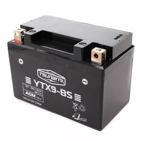 BAT 12V-9Ah (+ ) (L151-A87-H105) YTX9-BS (AGM)