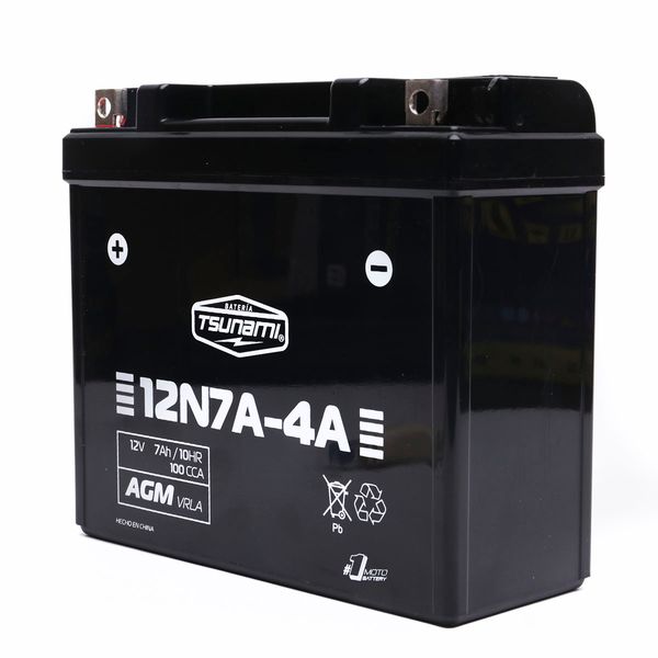 BAT 12V-7Ah (+ ) (L149-A60-H129) 12N7A-4A (AGM)