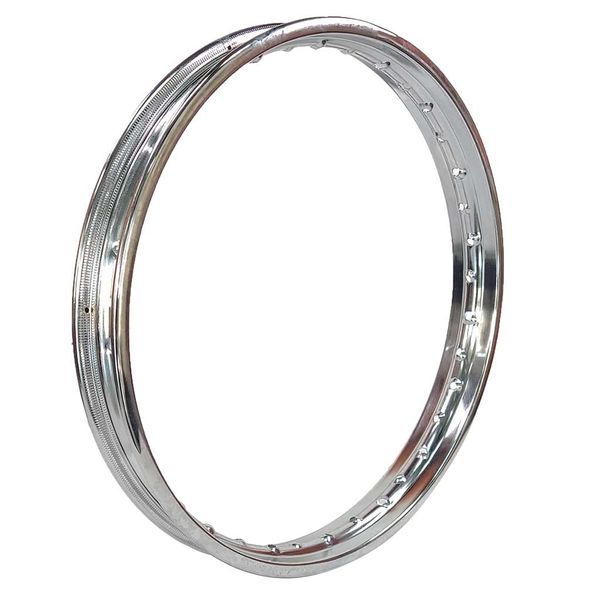 ARO METALICO 1.85X19 36H CROMADO 1.85-19