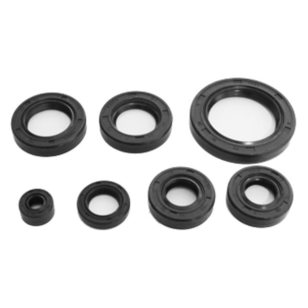 KIT DE RETENES (7P) TC34X50X7-TC22X35X7-TC20X34X7-TC16X28X7-TC14X28X7-TC14X22X5-TC6.5X14.5X7 CG125