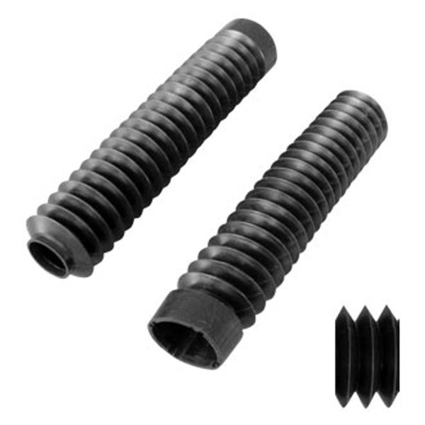 FUELLE TELESCOPICO I/D NEGRO (UTILITARIAS) F-01