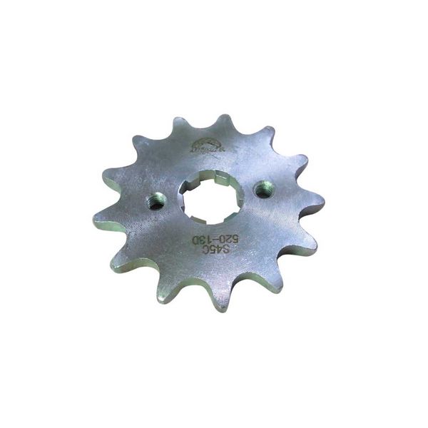 PIÑON MOTRIZ 520H 13T 2 HUECOS PINT. 5.20MM ACERO REF. 1045 GRIS XL200(2011)