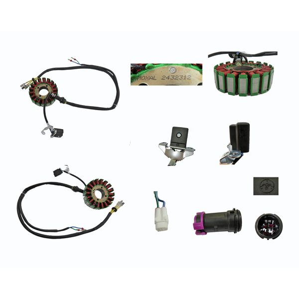 BOBINA CORONILLA 18 MODULOS 3 HUECOS (5 PIN) (PULSER 2 CABLES) F370(2023)