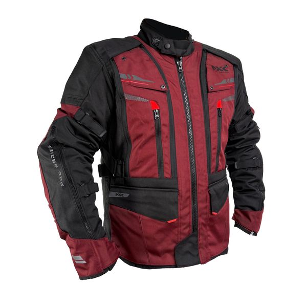  CHAQUETAS MXL RILEY "M" NEGRO GRANATE ROJO