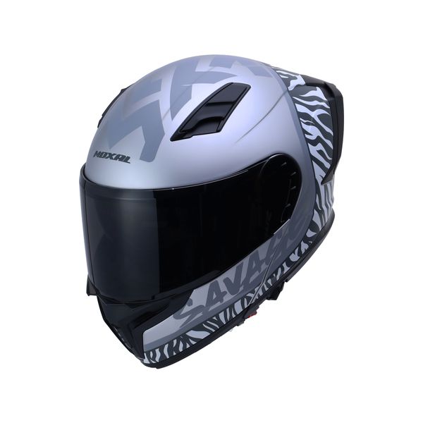 ABATIBLE VR-217 SAVAGE SAVAGE "L" NEGRO PLATEADO  BRILLANTE