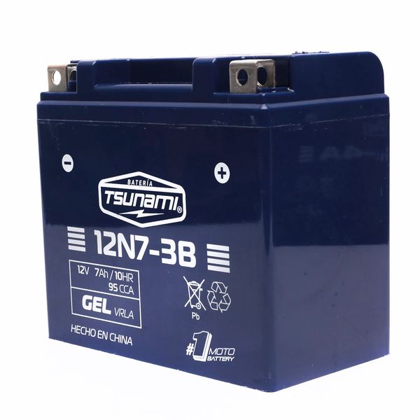 BAT 12V-7AH (- +) (L135-A76-H123) 12N7-3B (GEL)