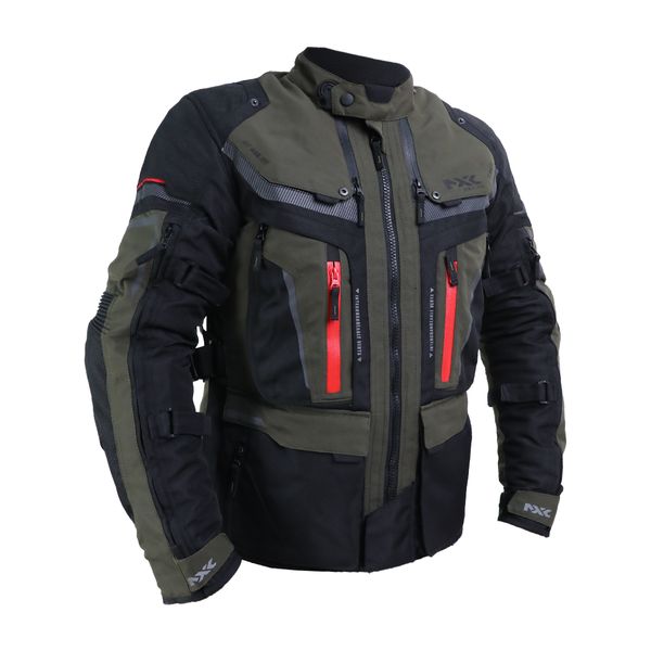  CHAQUETAS MXL HORIZON "L" NEGRO VERDE OLIVA ROJO