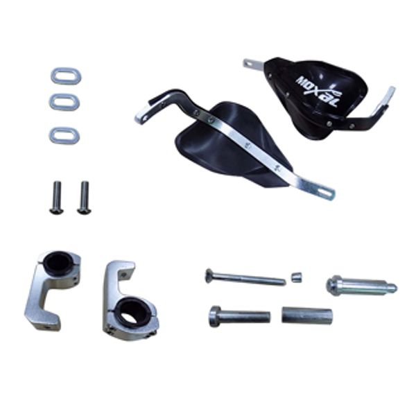PROTECTOR DE MANOS ENDURO NEGRO PM-07