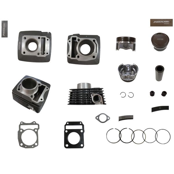 CILINDRO KIT CB D:57,26mm 150cc h:93,82mm P:14 GRIS MATE (PISTON:CONCAVO) TNT150(2023)