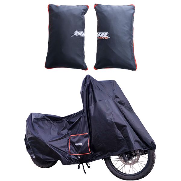 COBERTOR MOTO 183X89X119CM NEGRO CM-01