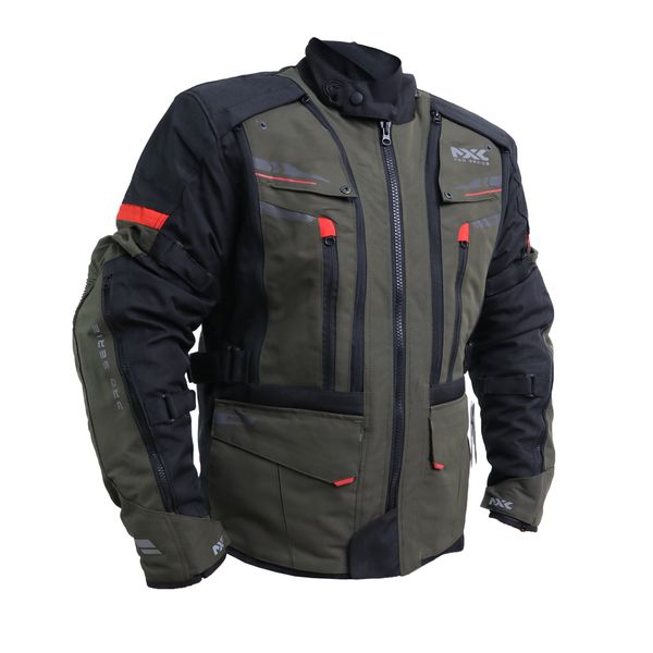  CHAQUETAS MXL RILEY "S" NEGRO VERDE OLIVA ROJO
