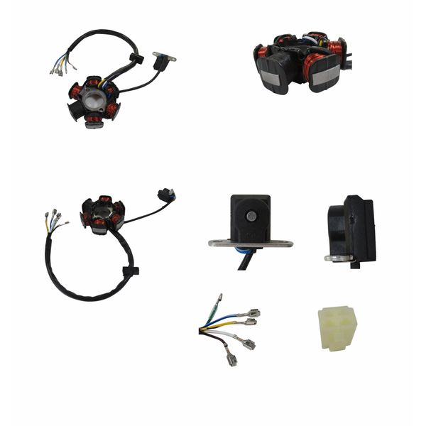 BOBINA CORONILLA 6 MODULOS 2 HUECOS (5 PIN) (PULSER 1 CABLE) DK12510(2023)