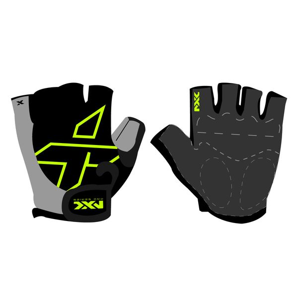  GUANTES MXL FUJI "L" NEGRO GRIS VERDE