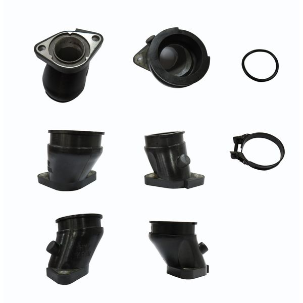 BASE DE CARBURADOR DERECHO CAUCHO NEGRO ØInt 25/34mm F370(2023)