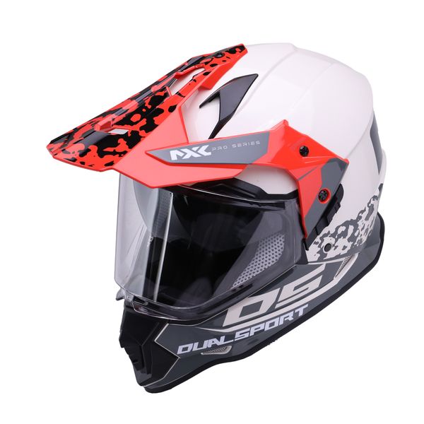 DUAL DUAL SPORT DUAL SPORT "S" GRIS ROJO  BRILLANTE
