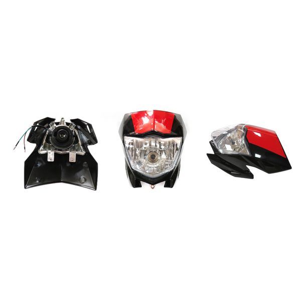 FARO Y MASCARILLA NEGRO XTZ125(2023)