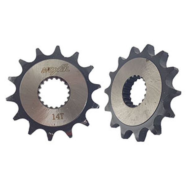 PIÑON MOTRIZ 428H 14T PINT. 2MM ACERO REF. 1045/PULIDO GN125(2012)