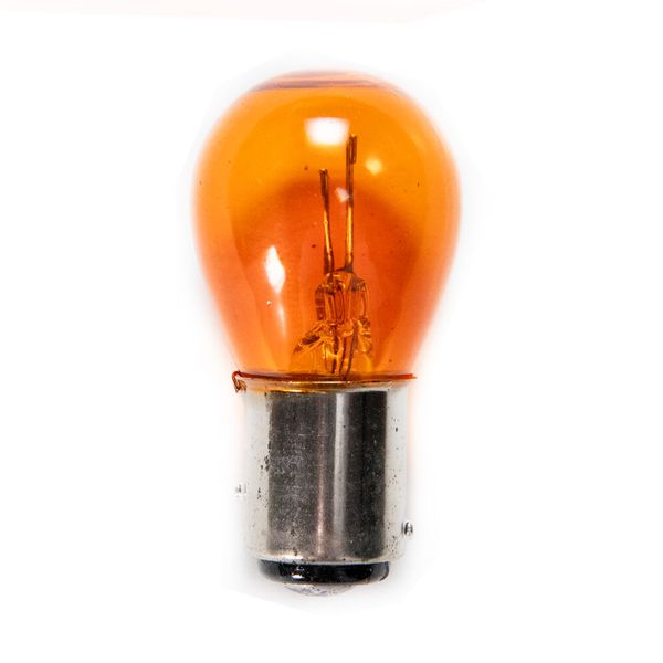 FARO LAMPARA PARA MOTOCICLETA  12V 21/5W TOMATE (2 TERMINALES) S25