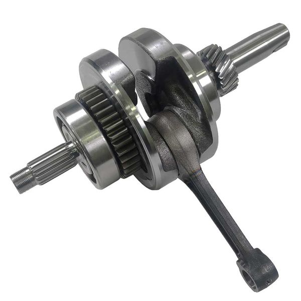 CIGÜEÑAL CG ØPIN PIST:15mm LT:244mm LIEB:109.5mm AB:18mm CONTRAPESA XY200GY6I(2019)