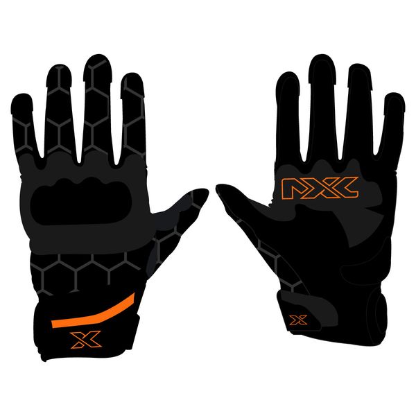  GUANTES MXL EVEREST "L" NEGRO TOMATE