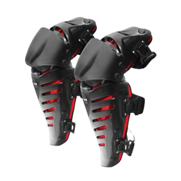  PROTECCIONES RODILLERAS MOXAL RC-02 (2PCS) NEGRO ROJO