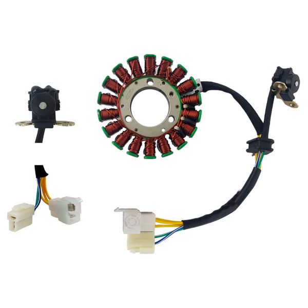 BOBINA CORONILLA 18 MODULOS 3 HUECOS (5 PIN) (PULSER 2 CABLES) GN125(2012)