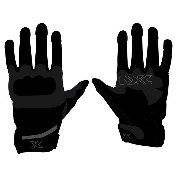  GUANTES MXL EVEREST "M" NEGRO