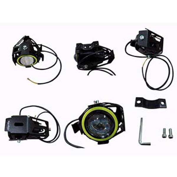 SISTEMA DE ILUMINACIÓN LED U7 (LUZ TIPO BLANCO/LUZ ANGEL BLANCO) 6000K UNIVERSAL