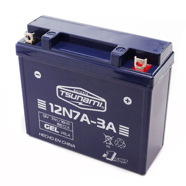 BAT 12V-7AH (- +) (L149-A60-H129) 12N7A-3A (GEL)