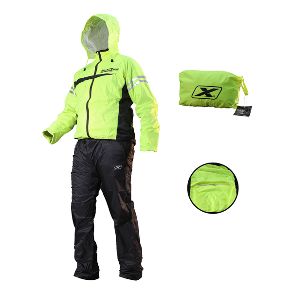  IMPERMEABLES MOXAL PRO VENTURE "L" VERDE NEGRO